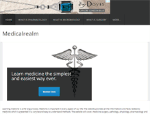 Tablet Screenshot of medicalrealm.net
